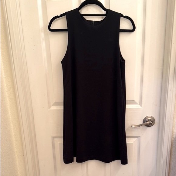 Isaac Mizrahi Black Mini A-line Dress - Picture 1 of 4